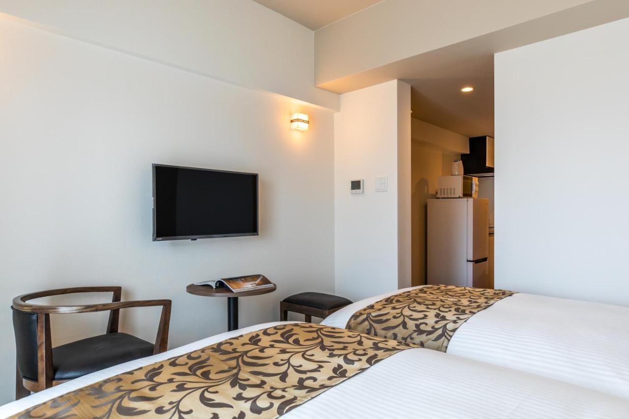 Mr Kinjo 万座ビーチ前 Apart otel Onna Dış mekan fotoğraf